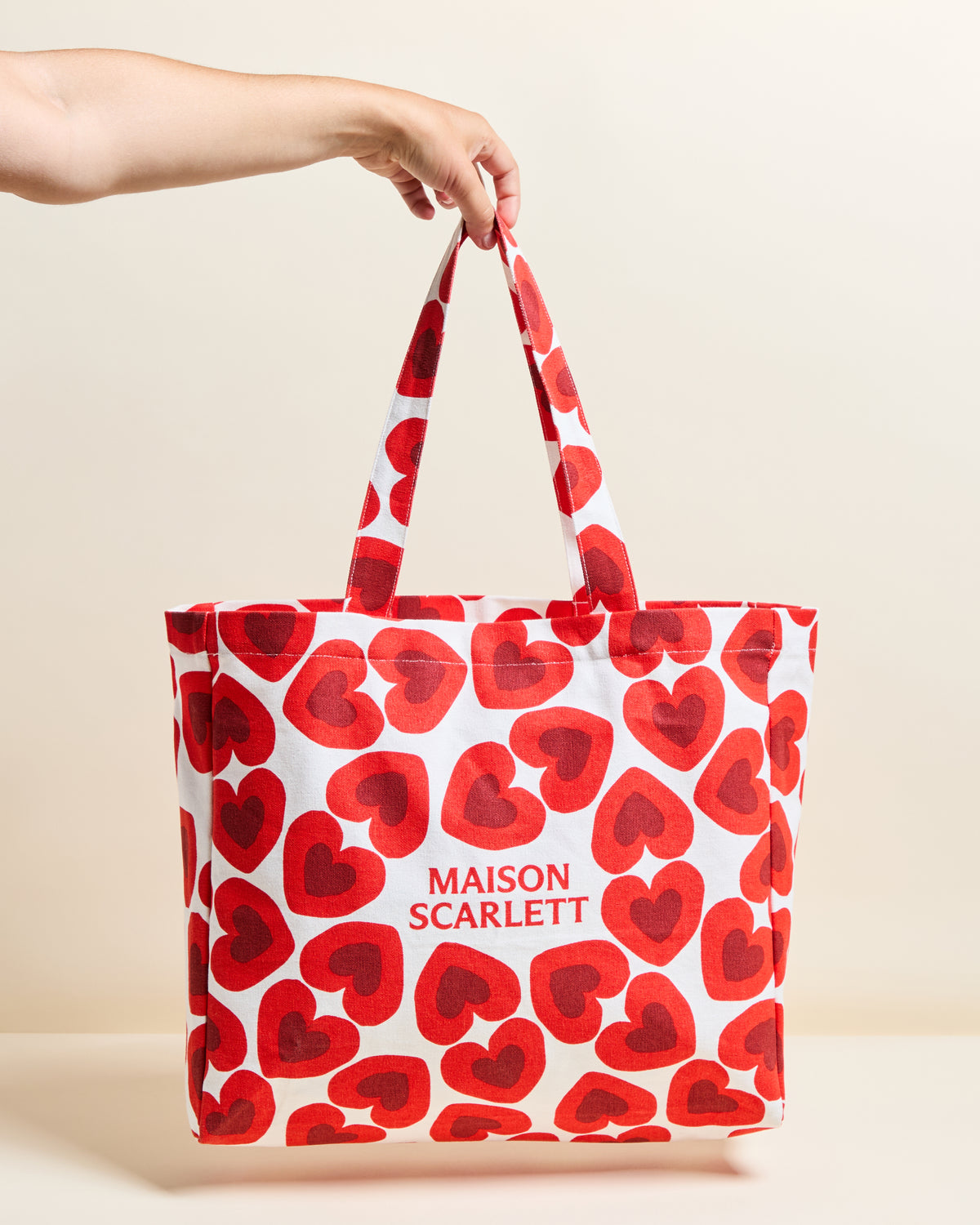 Bolsa de tela Besos Besos