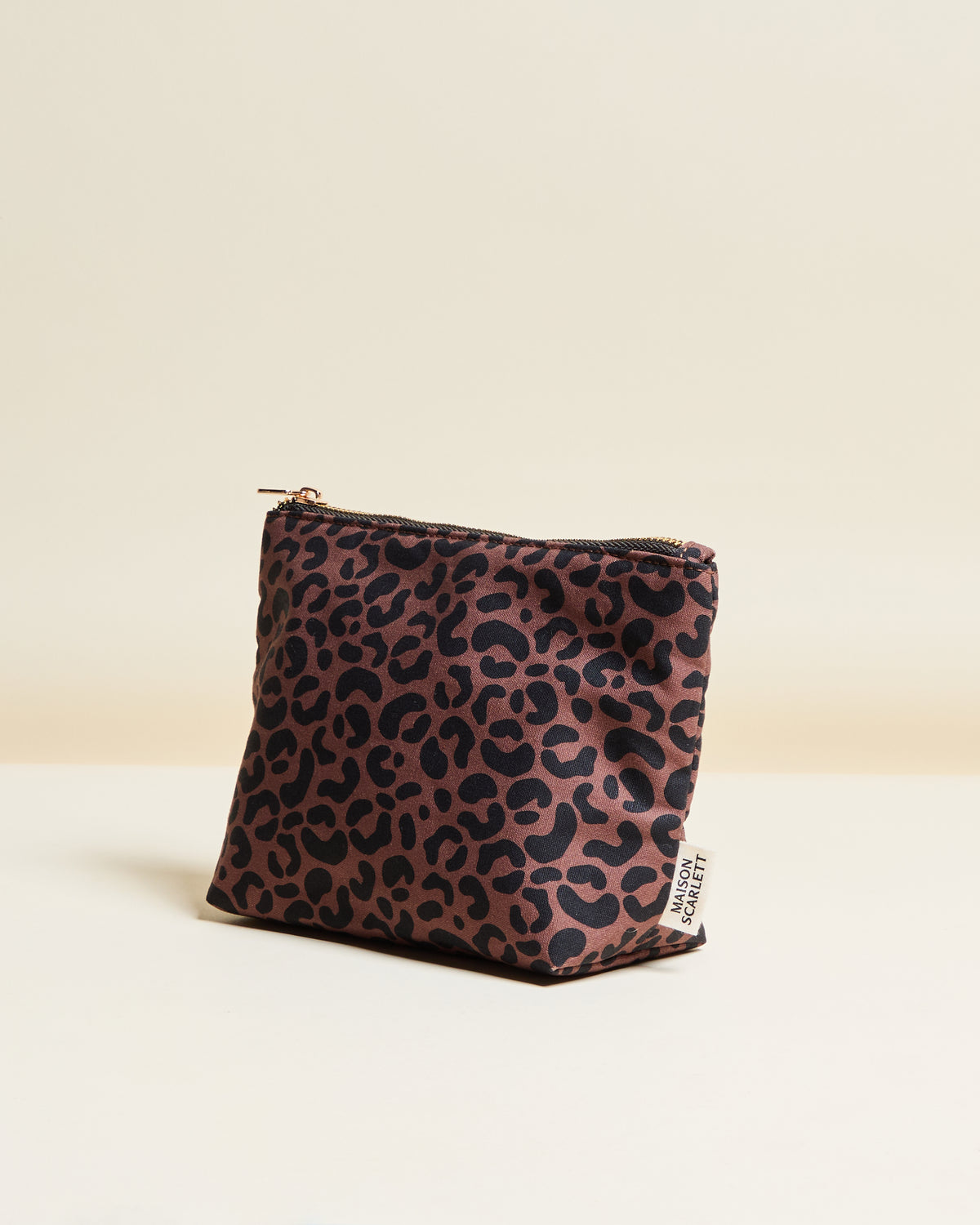 Neceser Adélaïde de leopardo