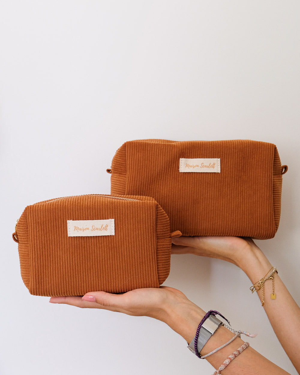 Neceser Charlotte de pana - outlet