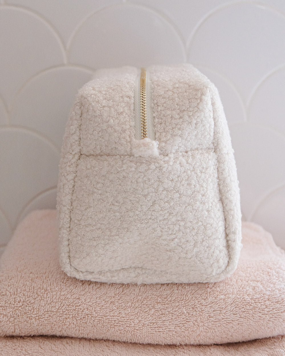 Neceser Charlotte de borreguito - outlet