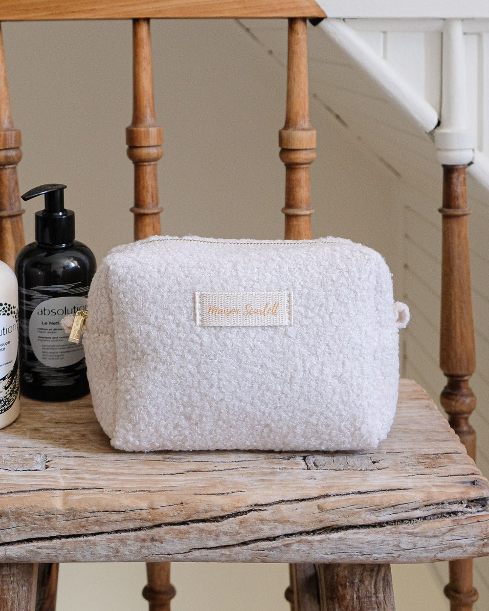 Neceser Charlotte de borreguito - outlet