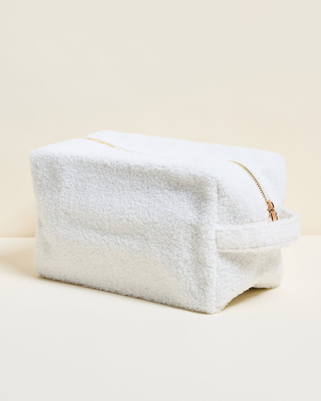 Neceser Charlotte de tejido bouclé