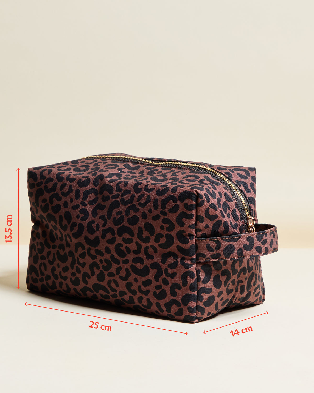 Neceser Charlotte de leopardo
