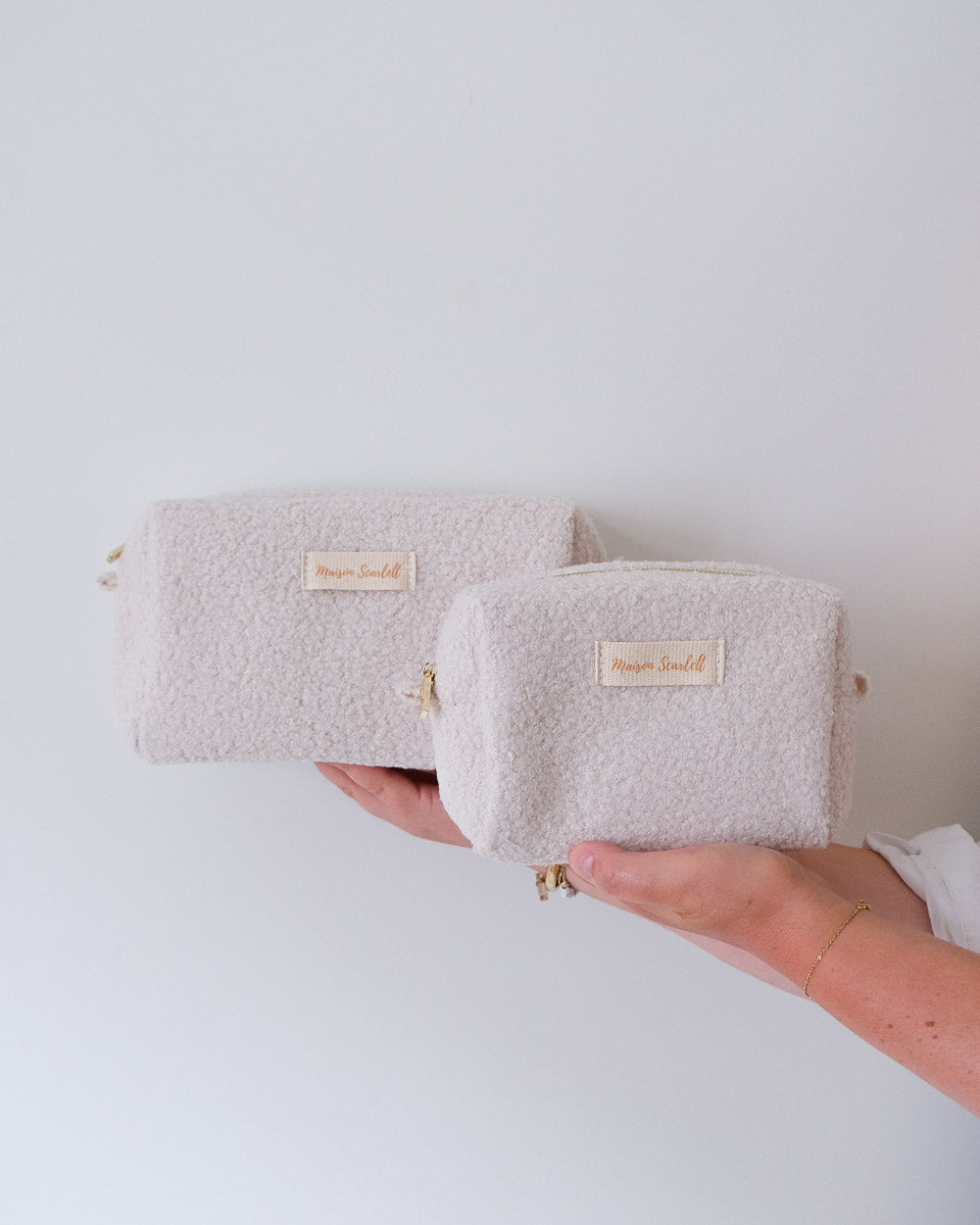 Neceser Charlotte de borreguito - outlet